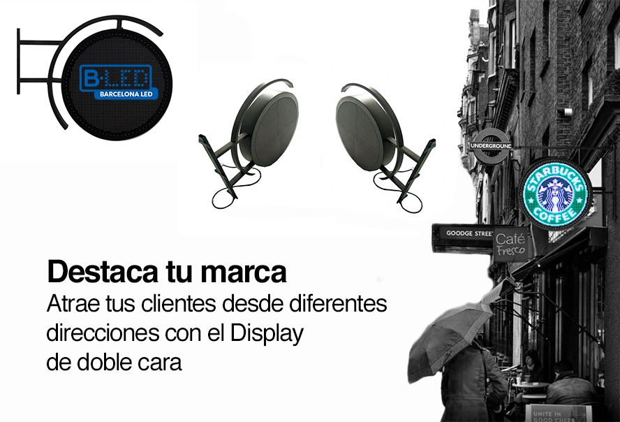 Display Banderola LED publicitario exterior P4.68mm
